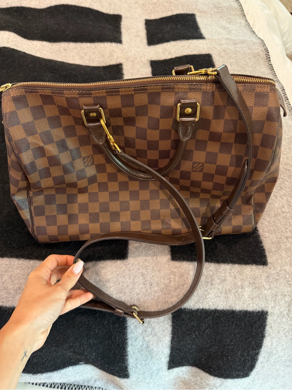 Louis Vuitton leather crossbody STRAP ONLY!